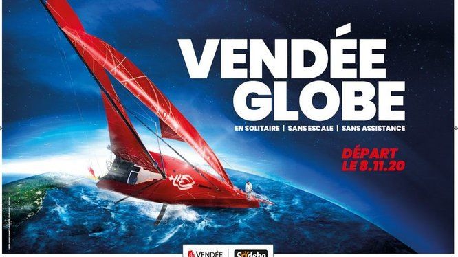 affiche officielle Vendée Globe 2020