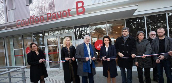 Inauguration de la Cité Universitaire Couffon-Pavot à Angers