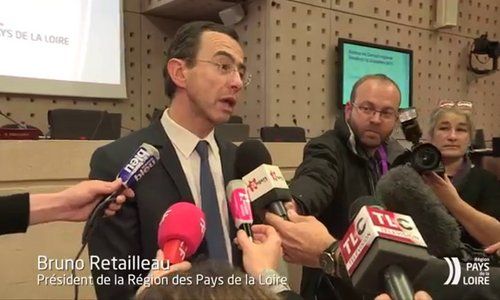 Bruno Retailleau est le nouveau président de la Région des Pays de la Loire