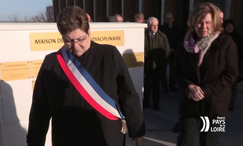 Inauguration de la maison de santé pluridisciplinaire d'Orée d'Anjou (49)