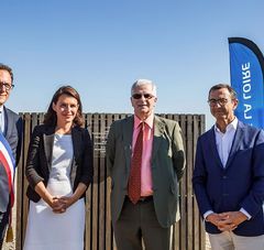 pose de la première pierre du futur lycée de Saint-Gilles-Croix-de-Vie