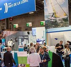 Vue intérieure du salon Nautic de Paris